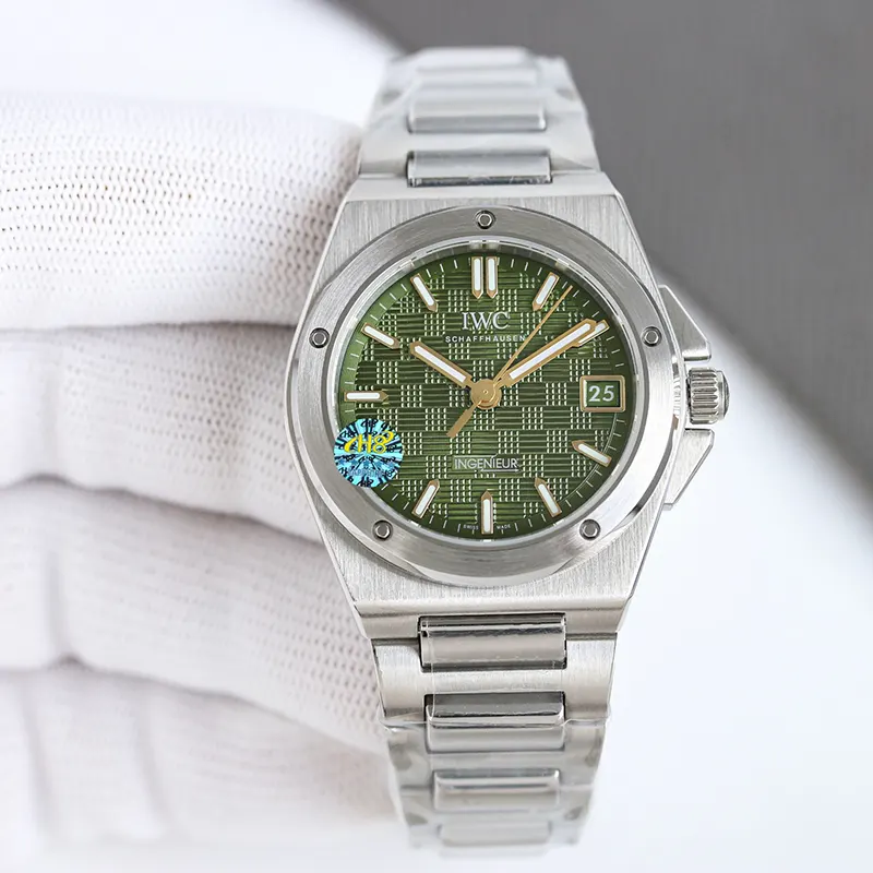 おすすめ IWC n級品 インヂュニア オートマチック 40 グリーン メンズ 時計 iwj29031