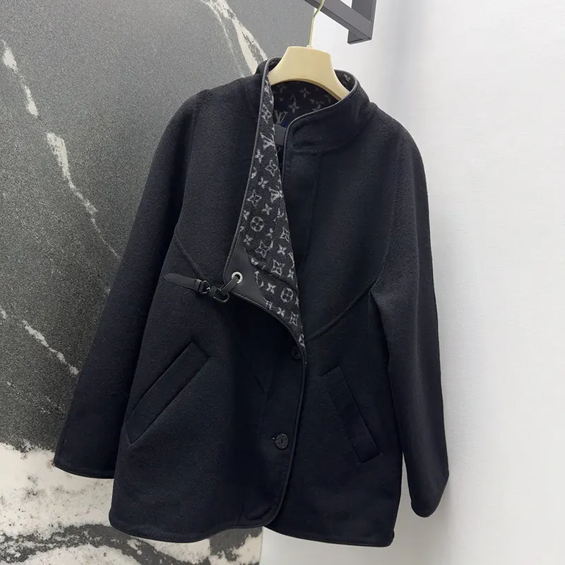 n級品 おすすめルイヴィトン パロディ ダブルフェイス クリップ フロントコート 1AIPNQ