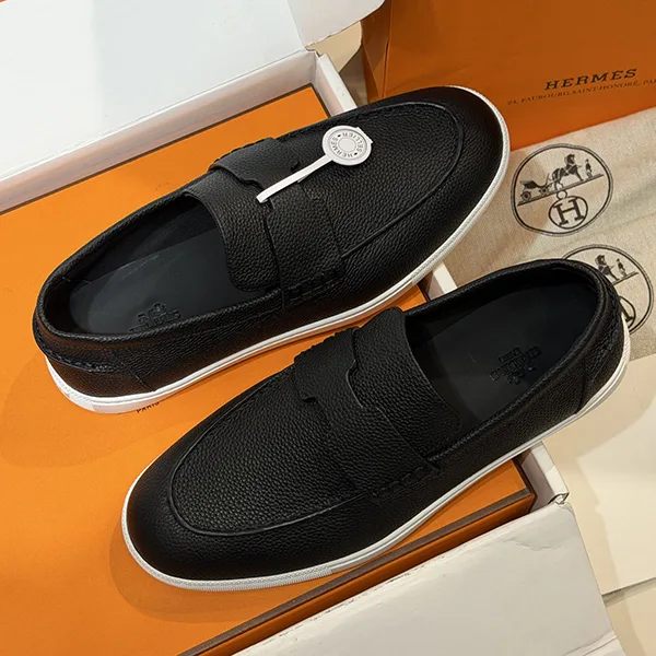 ブティック♪エルメス Freesstyle メンズ ローファー パチモン eri43458