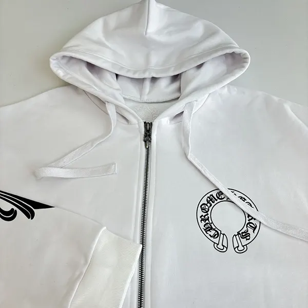 n級品 おすすめ クロムハーツ ホースシュー Zip Up Hoodie パーカー