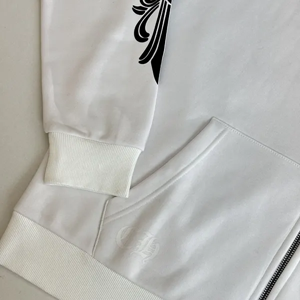 n級品 おすすめ クロムハーツ ホースシュー Zip Up Hoodie パーカー Kuf65987