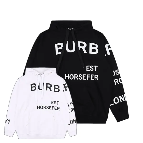 BURBERRY☆ロゴ グラフィック コットン フーディ バーバリー ホース