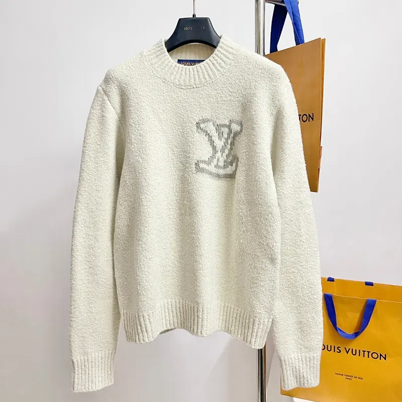 【大特価】ルイヴィトン LV インターシャ クルーネック コピー vuq08935
