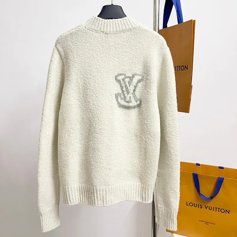 【大特価】ルイヴィトン LV インターシャ クルーネック コピー vuq08935