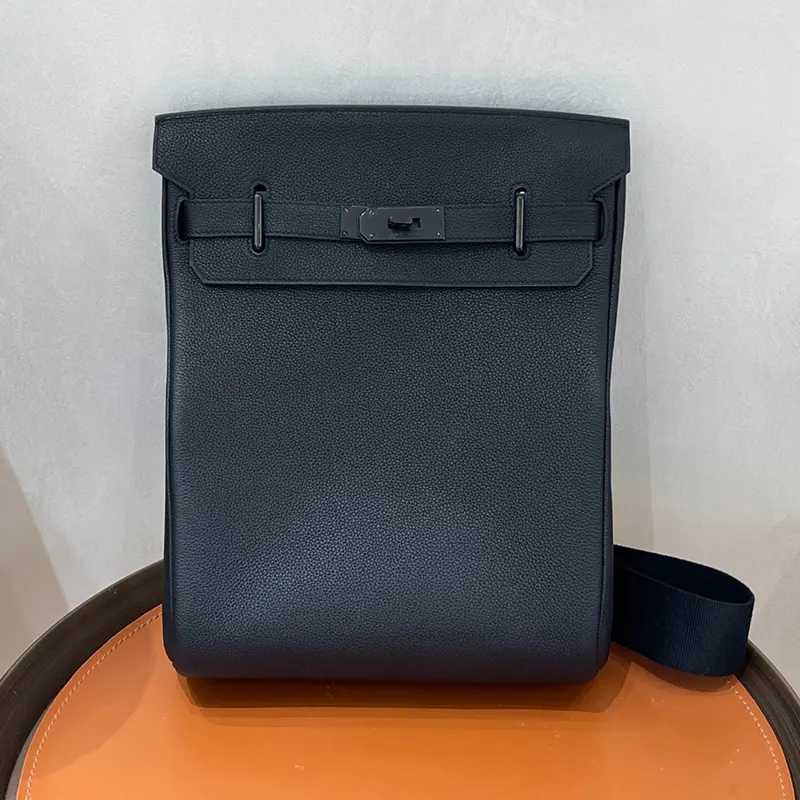 追跡付エルメス メンズバッグ Hac a dos PM ブラック erv01532