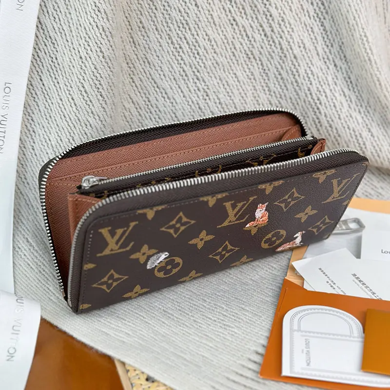 ルイヴィトン　ジッピー長財布 超話題!ルイヴィトン ジッピー アニマル 長財布 M27226