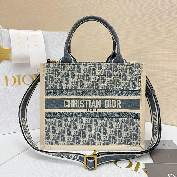 【希少品】ディオール★Small Book Tote トートバッグ M1325CZEM