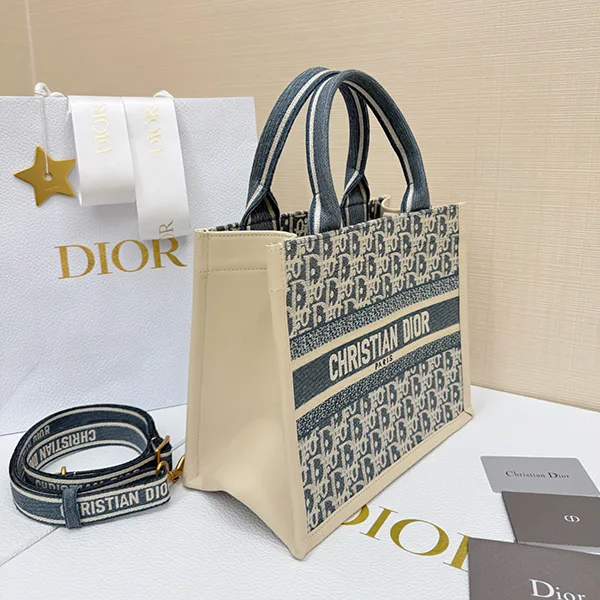 【希少品】ディオール★Small Book Tote トートバッグ M1325CZEM