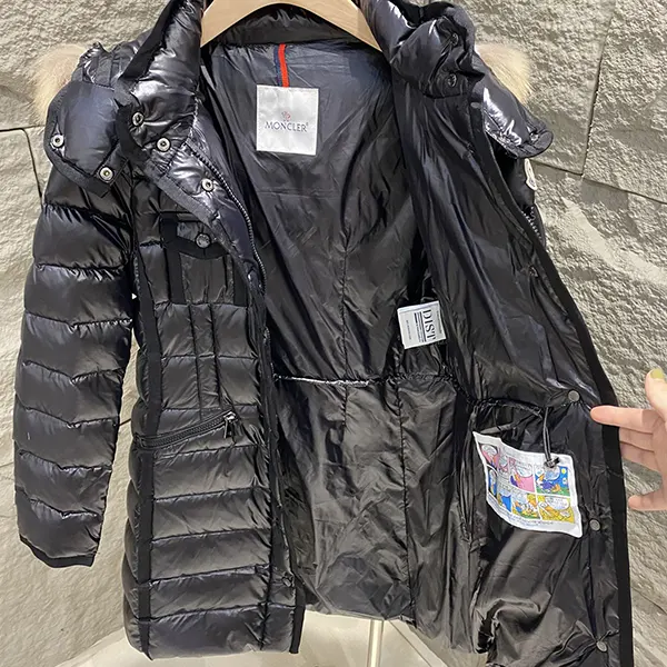 n級 おすすめ モンクレール ダウンコートエルミファー エルミンヌ ファー mos59835