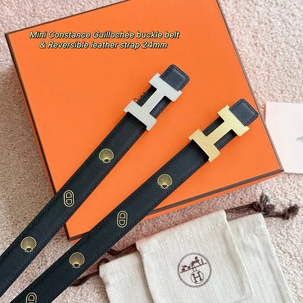 エルメス マルトレ & リバーシブルベルト コピー 《エルメス・シュール・メール》24 mm ベルトバックル 《ミニ・コンスタンス》 H075395CC06