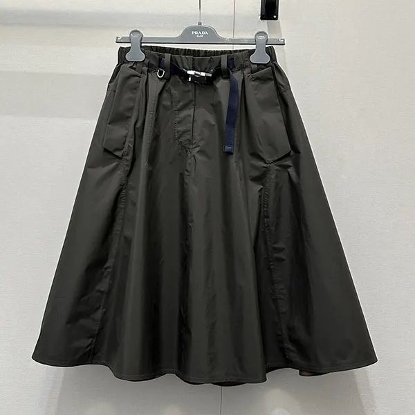 お洒落 プラダ 激安 Re-Nylon プリーツスカート pleated skirt puk42459