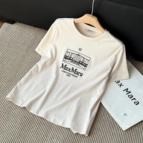 エス マックスマーラ  Tシャツ 偽物 BELLA 半袖 カットソー maw53028