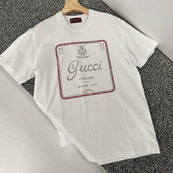 グッチ Men Tシャツ スーパーコピー  ホワイト 855027XJHSC9066
