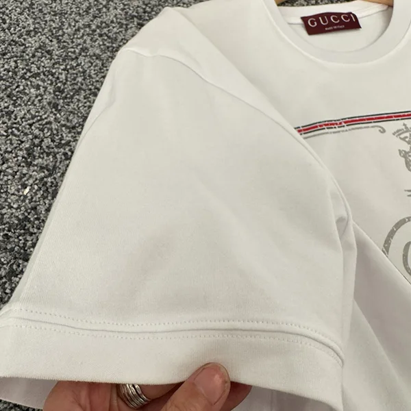 グッチ Men Tシャツ スーパーコピー ホワイト 855027XJHSC9066