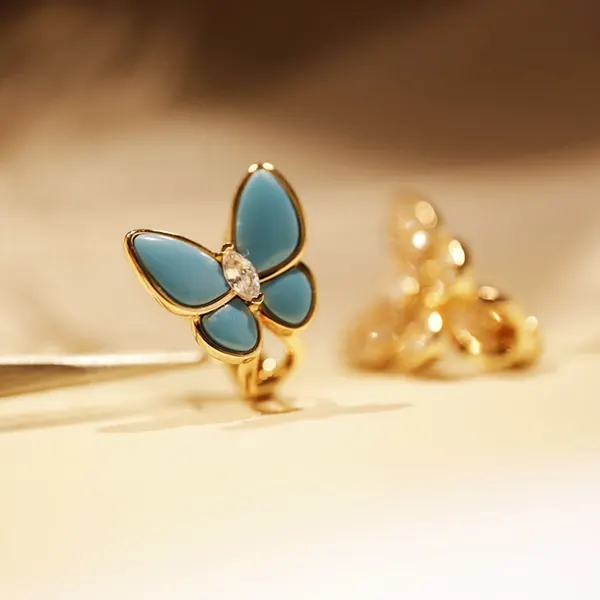 超人気☆ ヴァンクリーフ ドゥパピヨンピアス ダイヤモンドモデル vaj79889