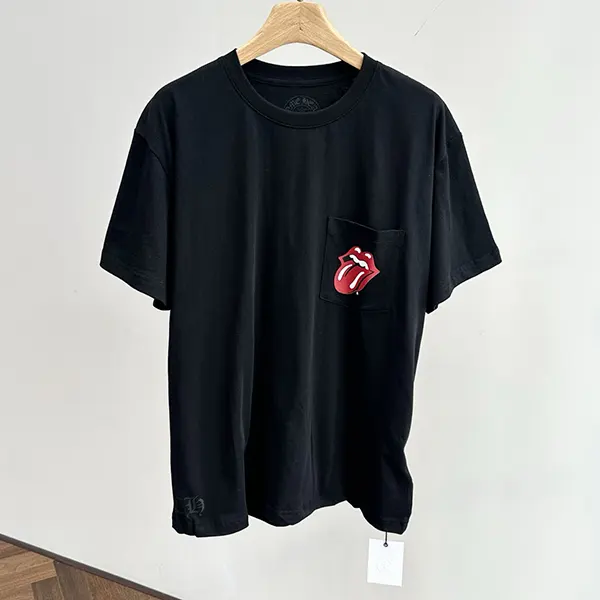 ★安心 クロムハーツ ローリングストーンズコラボ Tシャツ 半袖 Kun74906