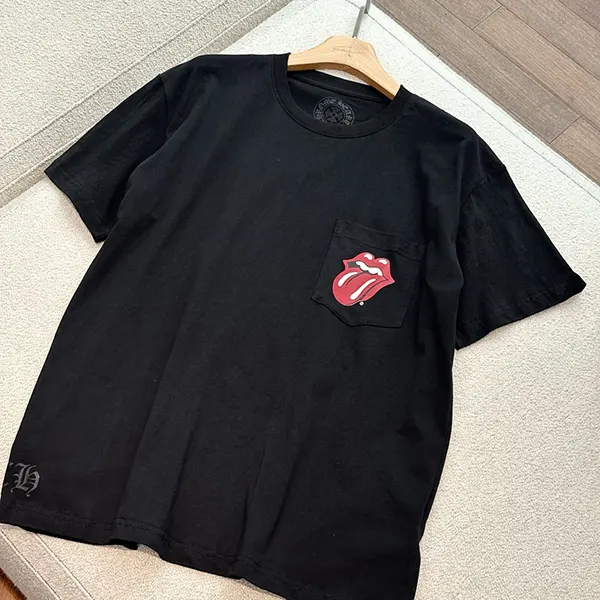 ★安心 クロムハーツ ローリングストーンズコラボ Tシャツ 半袖 Kun74906