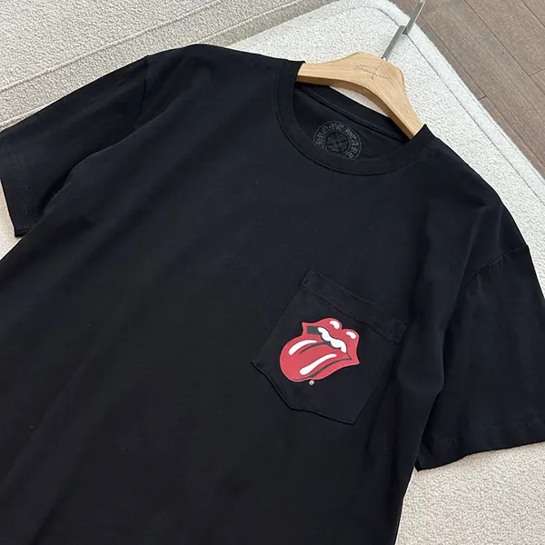 ★安心 クロムハーツ ローリングストーンズコラボ Tシャツ 半袖 Kun74906