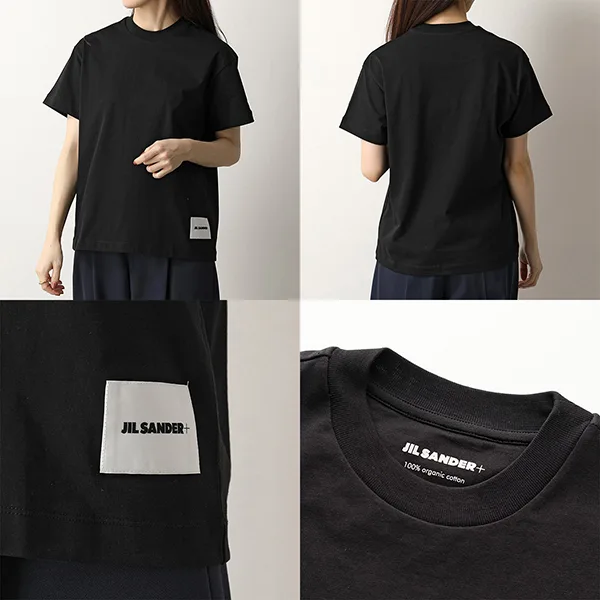 ジルサンダー プラス Tシャツ J40GC0001 JTN254 レディース 半袖 カットソー ロゴT カラー3色