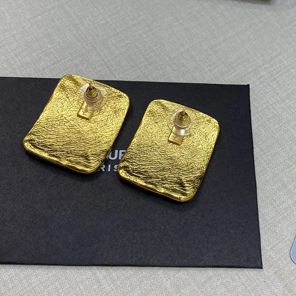 サンローラン YSLロゴ スクエアモチーフ コピー イヤリング Sam41697