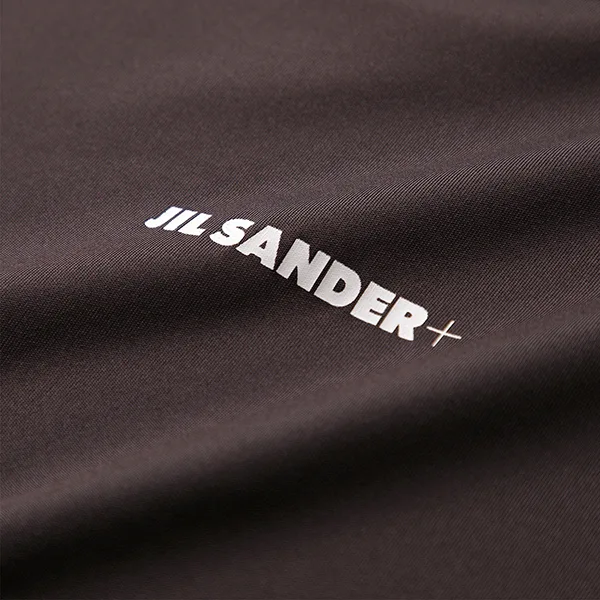 ジルサンダー プラス Tシャツ J40GC0149 J20033 レディース 半袖 カットソー ストレッチ クルーネック ロゴT