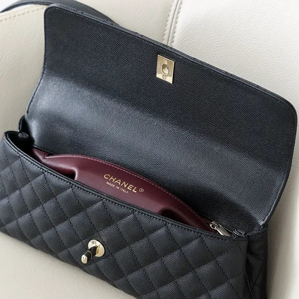 すぐ届く シャネル トップハンドル フラップ バッグ shj86382