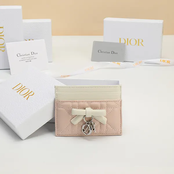 セール新作 ディオール LadyDior Freesia カードホルダー deh53284