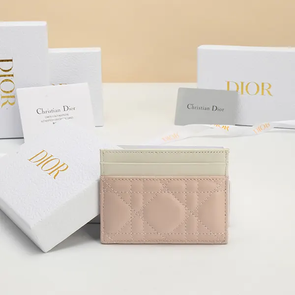セール新作 ディオール LadyDior Freesia カードホルダー deh53284