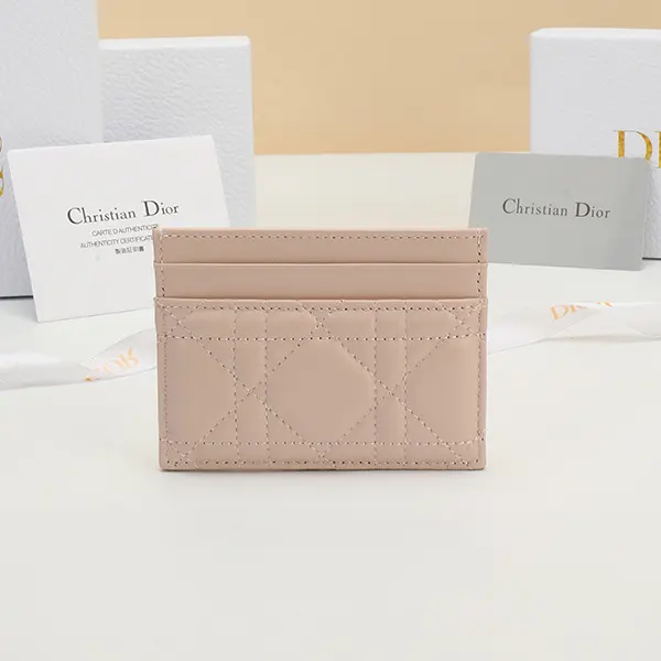 セール新作 ディオール LadyDior Freesia カードホルダー deh53284