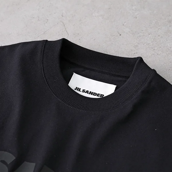 ジルサンダー Tシャツ J03GC0137 J20243 J45148 レディース 半袖 カットソー クルーネック ロゴT コットン オーバーサイズ