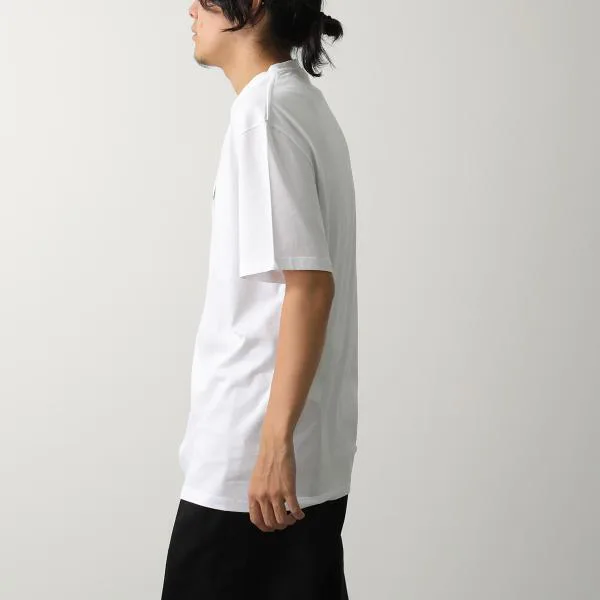 ロエベ 半袖 Tシャツ H526Y22XCM レディース ロゴ刺繍 クルーネック カットソー コットン