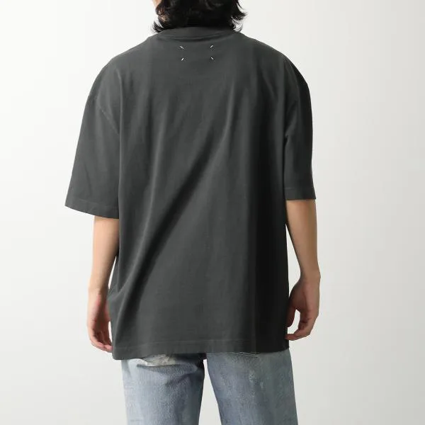 メゾンマルジェラ Tシャツ S50GC0716 S24567 レディース ナンバリングロゴ 半袖 カットソー オーバーサイズ