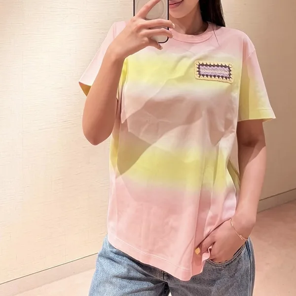 【優しい色彩がお洒落♪】ルイヴィトン★タイダイ Tシャツ 1AK0GZ