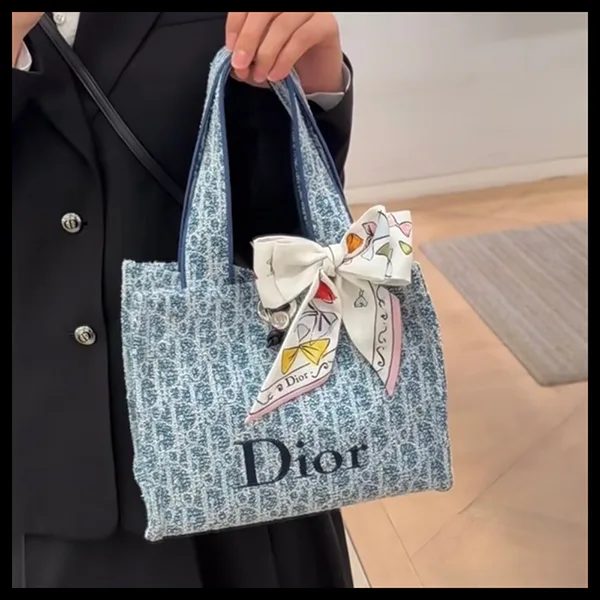 上品♪】ディオール☆ディオリビエラ Spongy Book Tote バッグ
