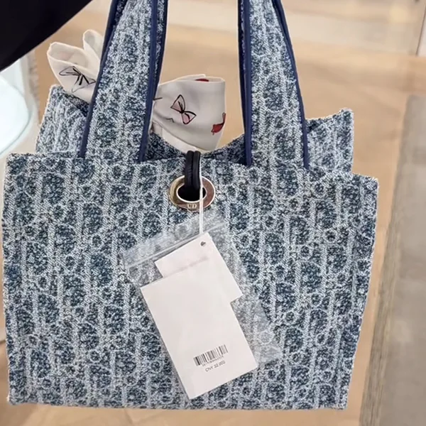 上品♪】ディオール☆ディオリビエラ Spongy Book Tote バッグ