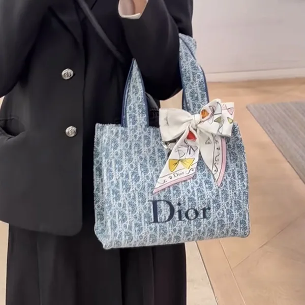 ディオール ディオリビエラ 上品♪】ディオール☆ディオリビエラ Spongy Book Tote バッグ