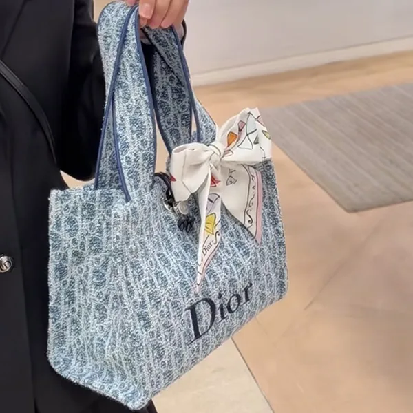 上品♪】ディオール☆ディオリビエラ Spongy Book Tote バッグ