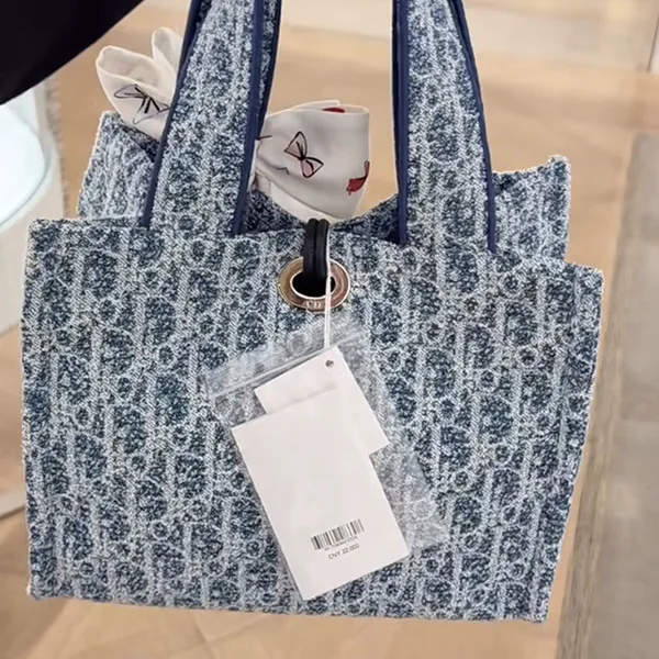 上品♪】ディオール☆ディオリビエラ Spongy Book Tote バッグ