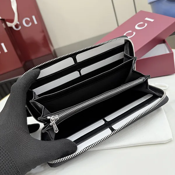 スピード配送◆送込【グッチ】リラ*ジップアラウンドウォレット 867318AAGE0