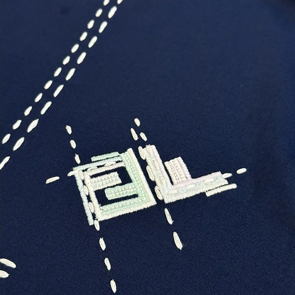 お洒落 フェンディ 青色のコットンTシャツ スーパーコピー few35872