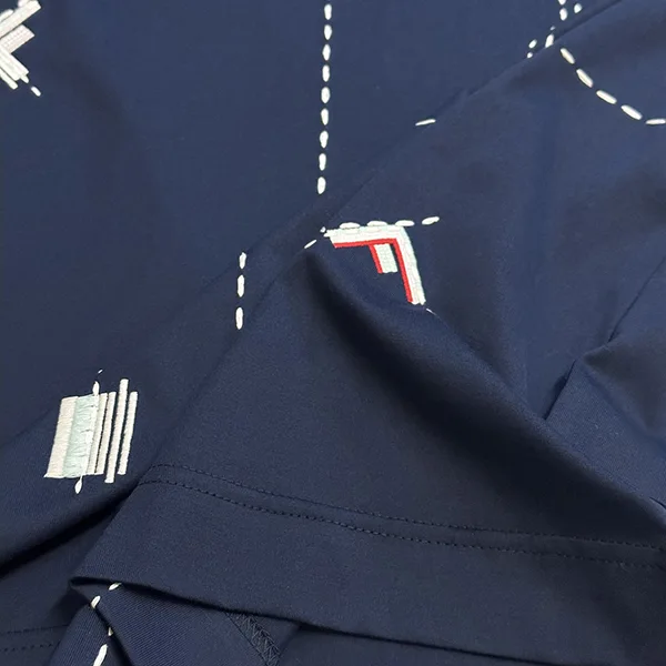 お洒落 フェンディ 青色のコットンTシャツ スーパーコピー few35872