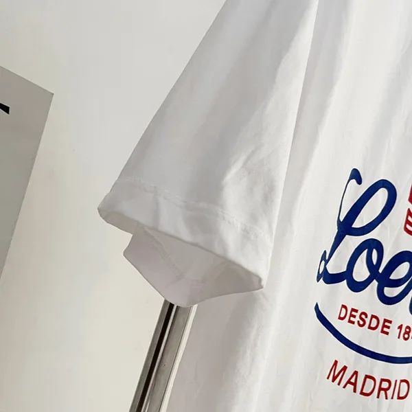 26新作 ロエベ Tシャツ コットンブレンド レディース 半袖 ロゴ S540Y22X93