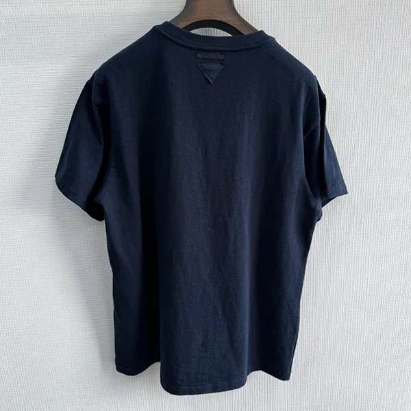 プラダ お洒落 ストライプ オーバーサイズ コットン Tシャツ puk26927