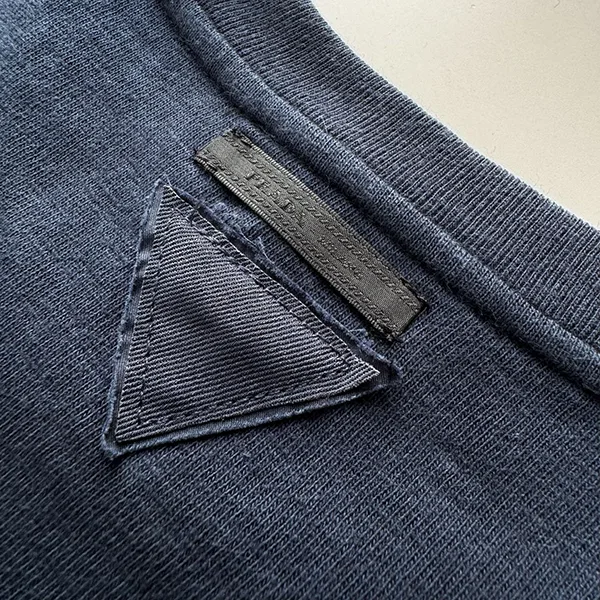 プラダ お洒落 ストライプ オーバーサイズ コットン Tシャツ puk26927
