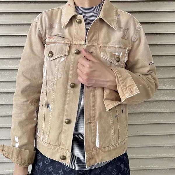【大人っぽ♪】ルイヴィトン★デニムトラッカージャケット 1AK6JM