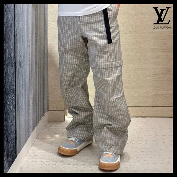 【グラフィカルでモダン♪】ルイヴィトン★コンバーチブルパンツ 1AK74S