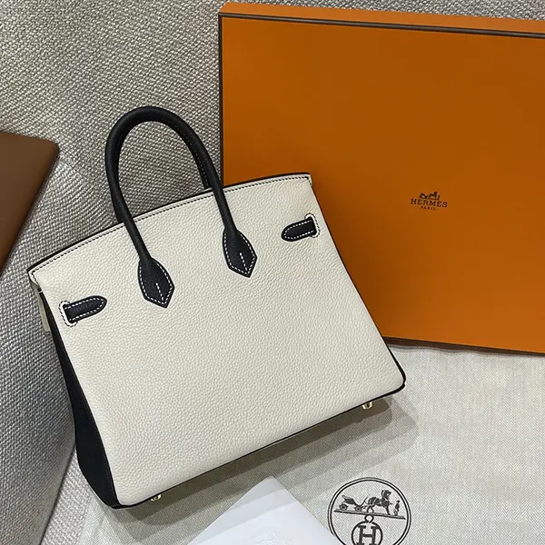 エルメス バーキン30 コピー PO クレ×ノワール/マットG金具 erc97878