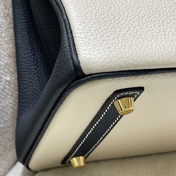 エルメス バーキン30 コピー PO クレ×ノワール/マットG金具 erc97878