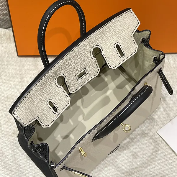 エルメス バーキン30 コピー PO クレ×ノワール/マットG金具 erc97878