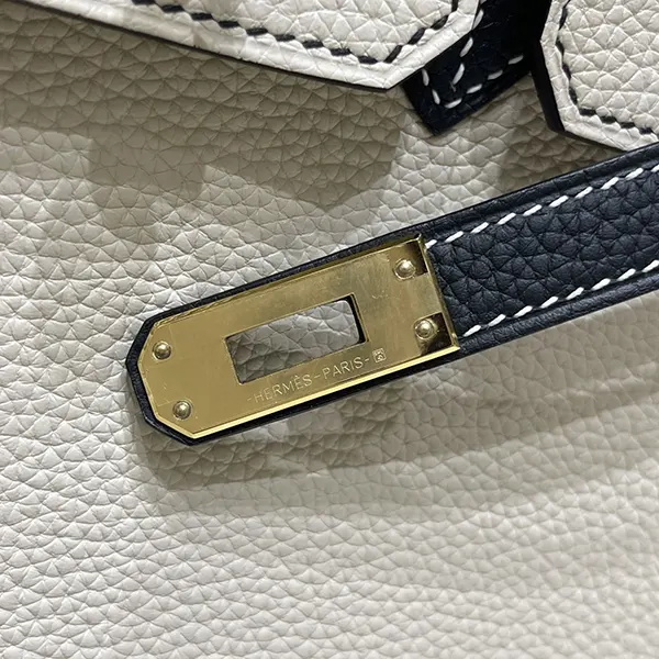 エルメス バーキン30 コピー PO クレ×ノワール/マットG金具 erc97878
